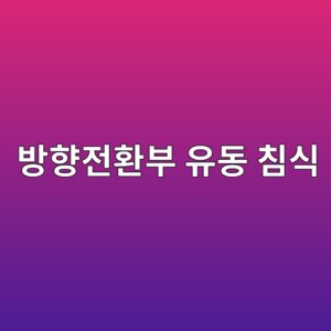방향전환부 유동 침식